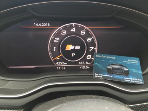 Audi S5 virtual cockpit