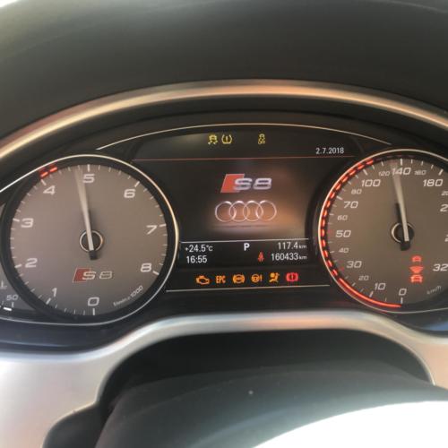 Audi S8 virtual cockpit